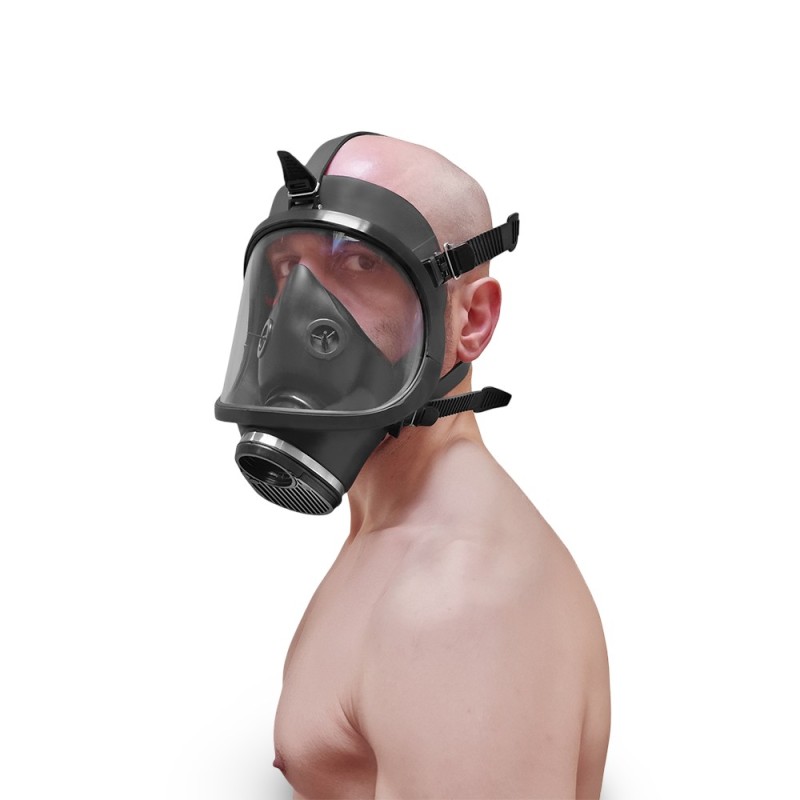 Gas mask fire brigade