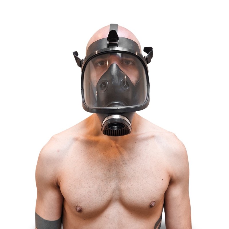 Gas mask fire brigade
