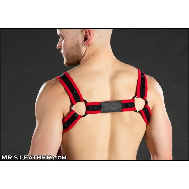 Arnés neopreno Neo Carbon Crossbow Mr S Leather, 3 colores | Dark-Ink