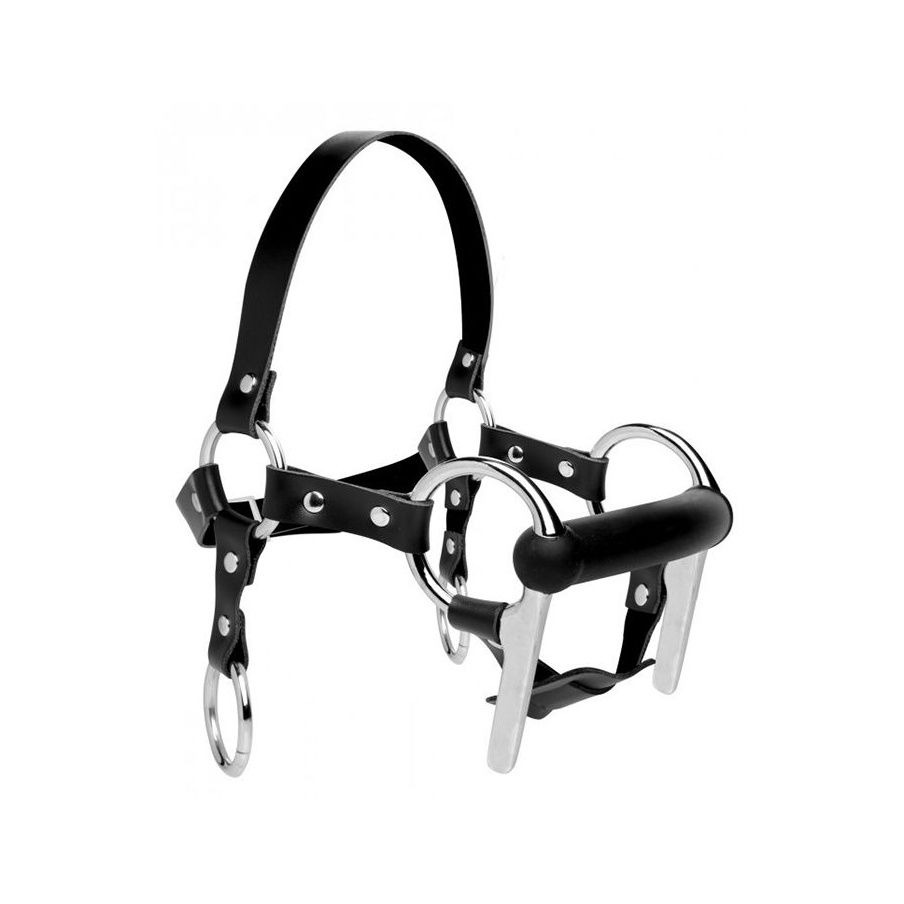 Steed Brides Cuir Et Mord Silicone 10246