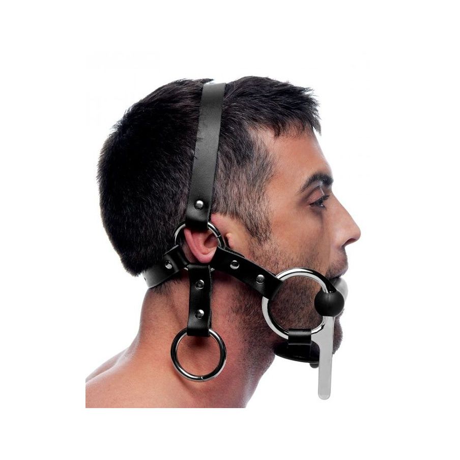 Steed Brides Cuir Et Mord Silicone 10248