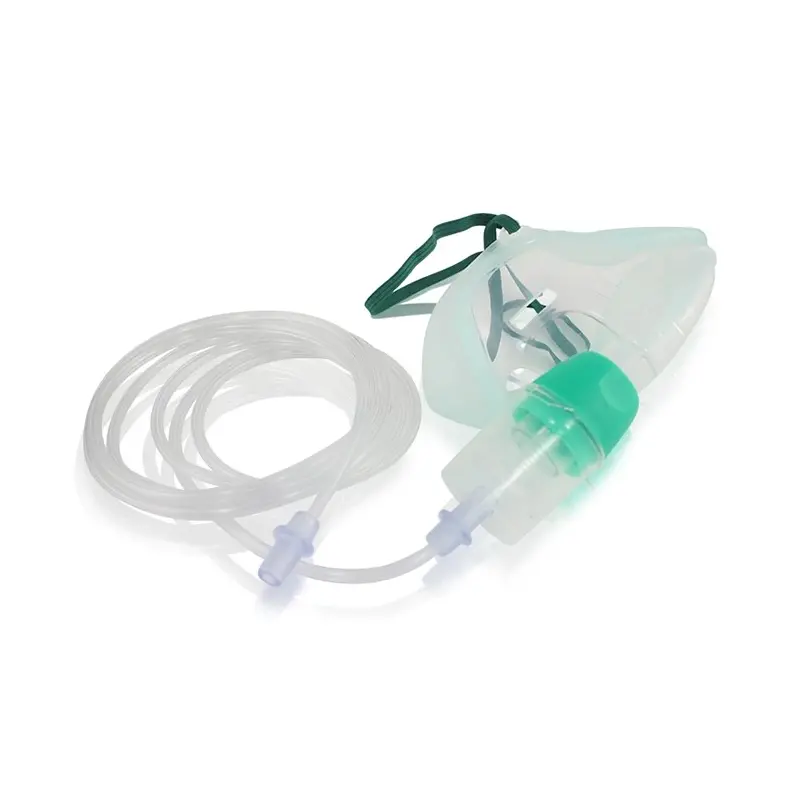 Masque inhalateur ZENN souple, tuyau de connexion inclus | Dark-Ink