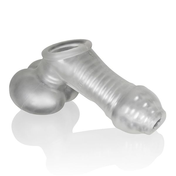 SackJack 2 in 1 Masturbator & cocksheath w/Ballsling | OXBALLS | Dark-Ink