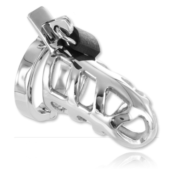 Keuschheitskäfige Dark-Line Brutal Chastity Cage S/Steel 10926