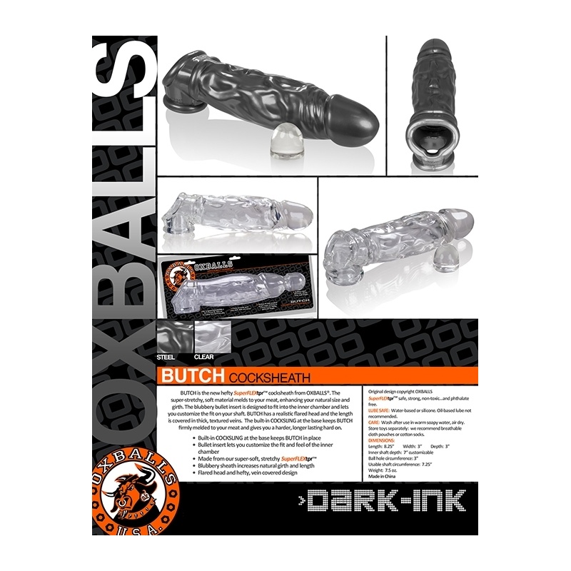Penishülle Butch Transparent 10995