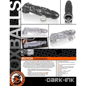 Butch cocksheath funda realista transparente 10995
