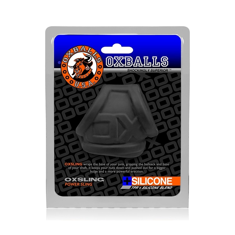 Oxsling cocksling noir mat 11015