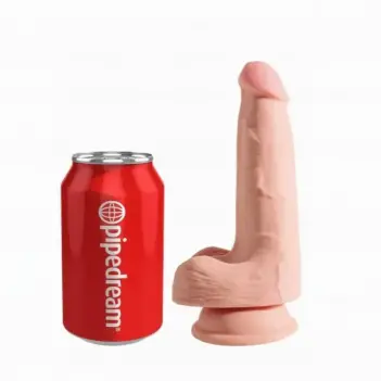 Gode King Cock Plus 5" Triple Density avec testicules | Dark-Ink