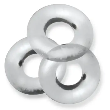 Cockring Oxballs Fat Willy 3-pack, Flextpr™ sin rodamiento | Dark-Ink