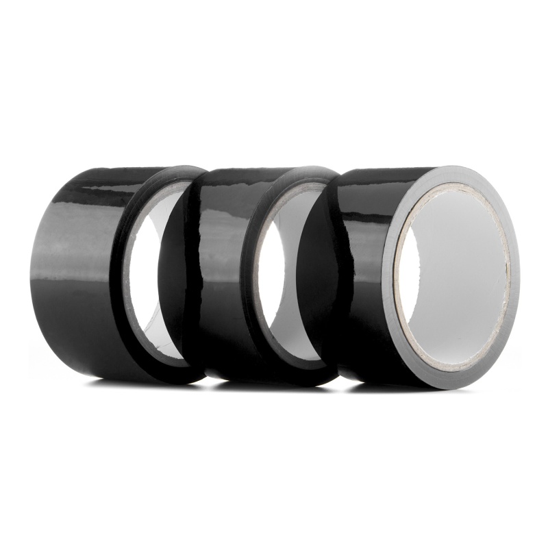 Black Adhesive Bondage Tape Black 11871