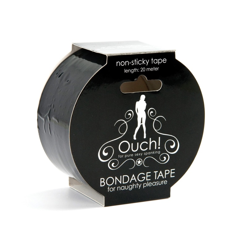 Ruban De Bondage Adhésif Noir Pack 3 11884