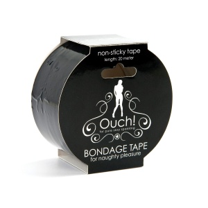 Ruban De Bondage Adhésif Noir Pack 3 11884