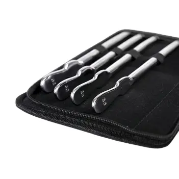 Sondas uretrales Van Buren DARKLINE, 8 piezas 6-10,5mm | Dark-Ink