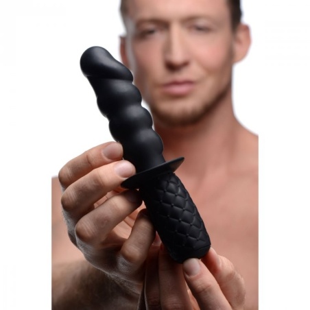 The Handler 10x Silicone Vibrating Thruster 12450