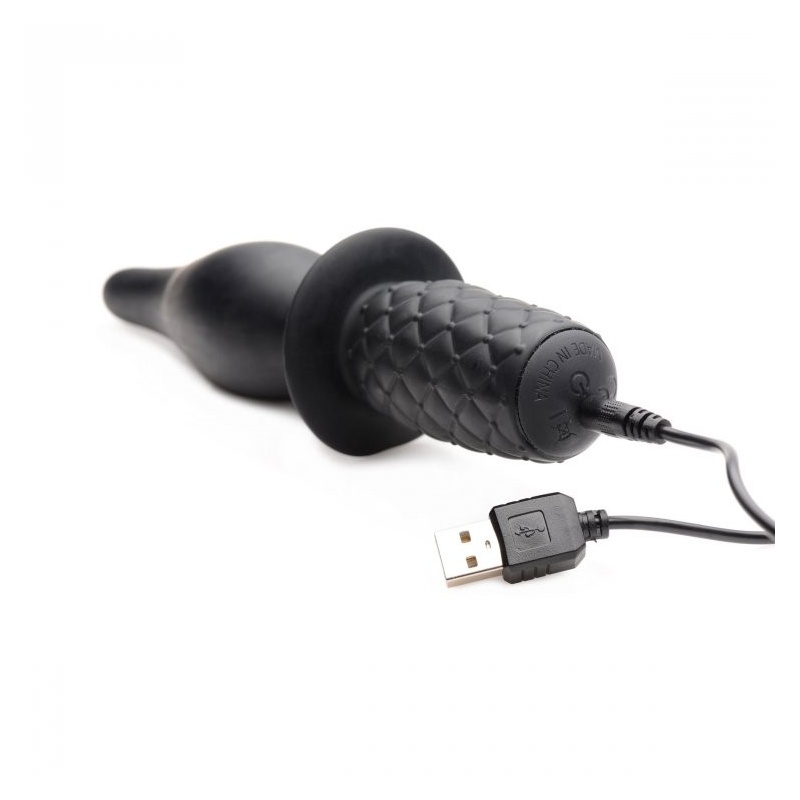 The Drop 10x Silicone Vibrating Thruster 12460