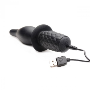 The Drop 10x Silicone Vibrating Thruster 12460