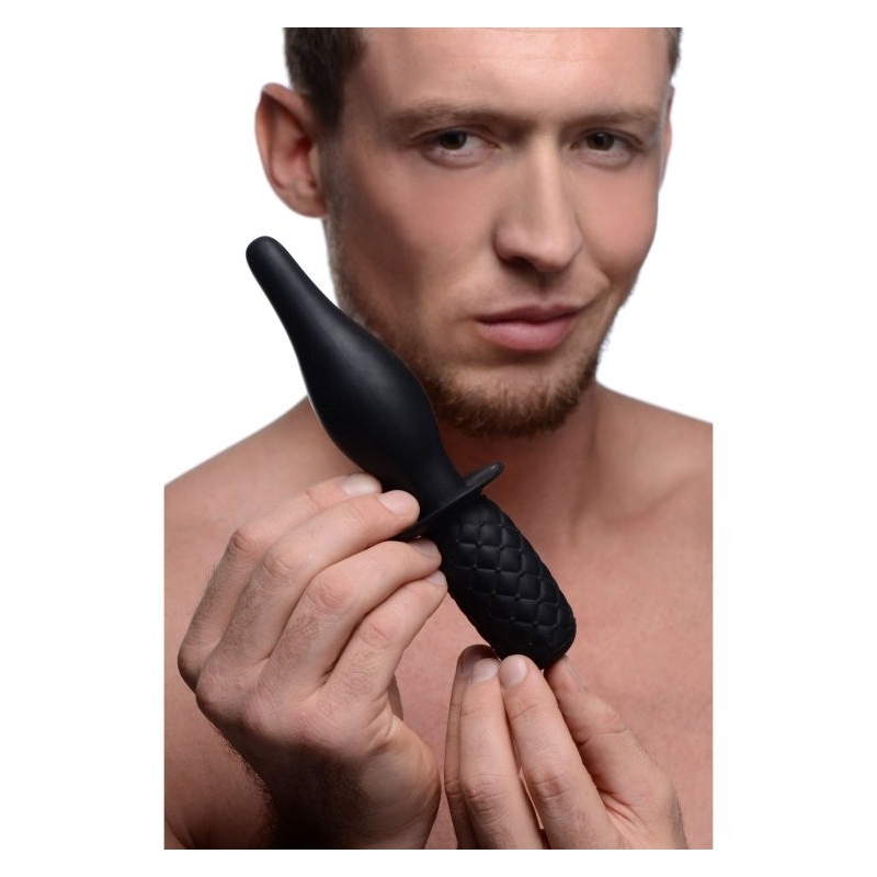 The Drop 10x Silicone Vibrating Thruster 12461