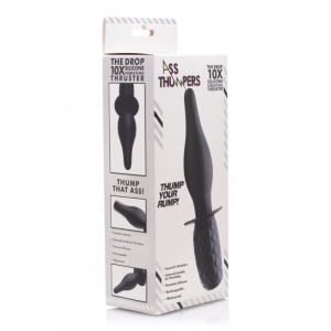 The Drop 10x Silicone Vibrating Thruster 12462