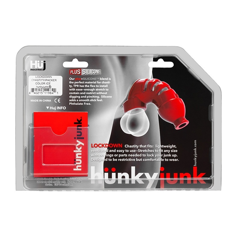 Lockdown chastity cage cobalt 12611