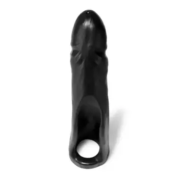 Oxballs Donkey Double Penetrator, Platin-Silikon, 28 cm | Dark-Ink