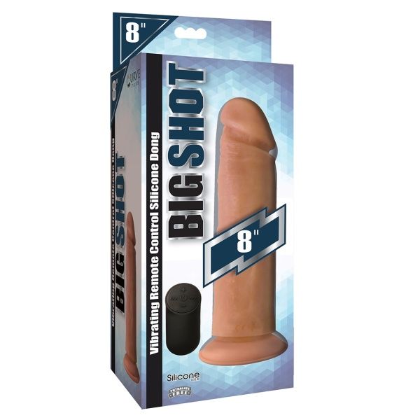 Big Shot 8" Vibrador Silicona con telecomando 13919