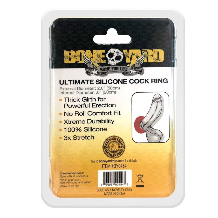 Ultimate Cockring Silicone Red 13987