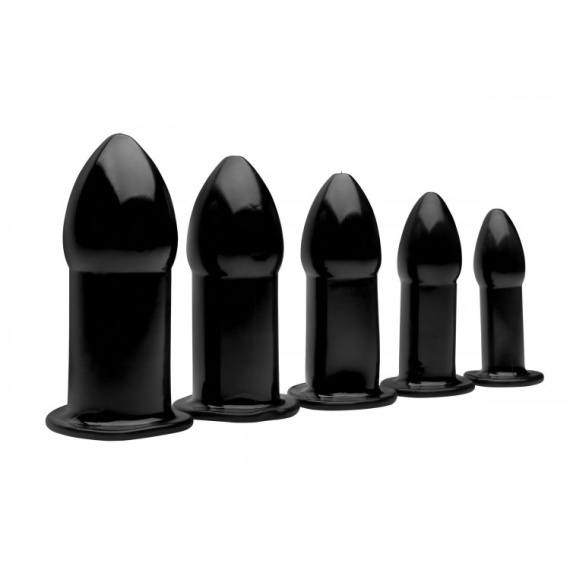 TPE/TPR Analplug Master Series Expansion Anal progressive Dilator Set 14114