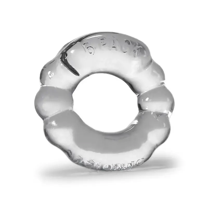 Oxballs 6-Pack Cockring, Ball-Flange, FLEXtpr | Dark-Ink