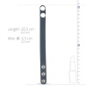 ADJUSTABLE SILICONE COCK STRAP 14815 1