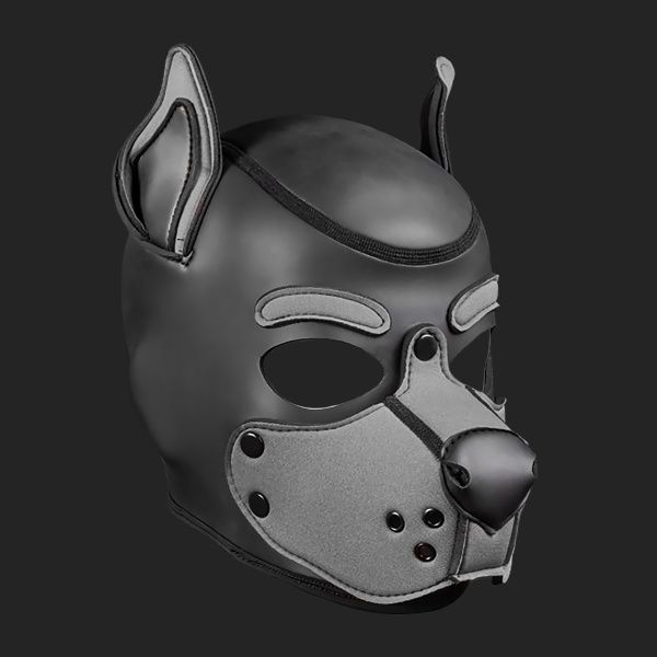 Neoprene K9 Hood Grey 14840