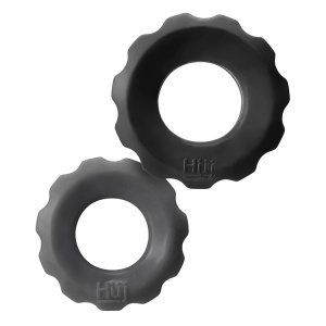 Cog 2-size c-ring pack negro y gris 14891