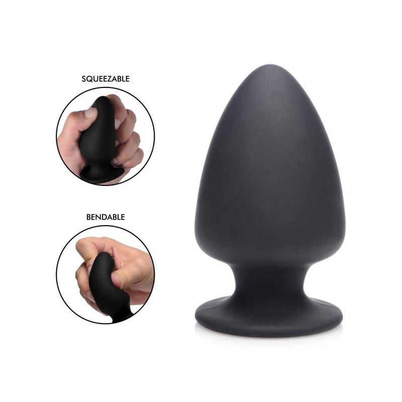 Squeeze It soft silicone anal plug 15440
