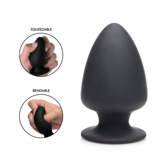Plug de silicona Xr Brands Squeeze It anal plug suave silicona 15440
