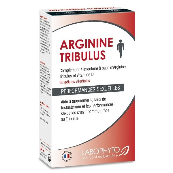 Aphrodisiaque naturel arginine tribulus 60 gelules 15493