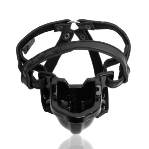 Watersport strap-on urinal gag negro 15836
