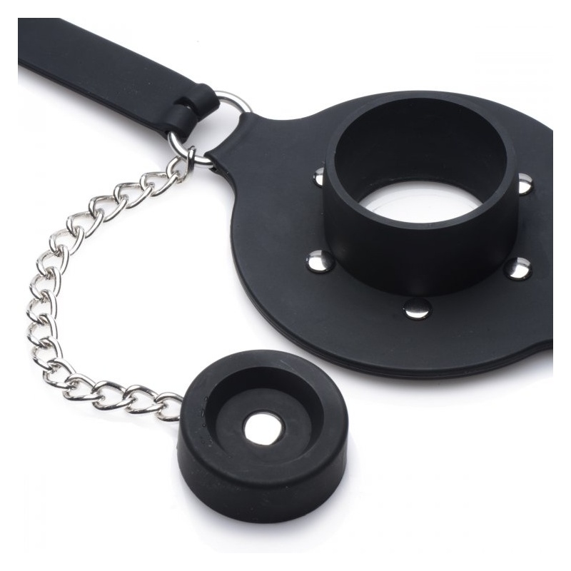 Pie Hole Bondage Gag Con Cierre 15885