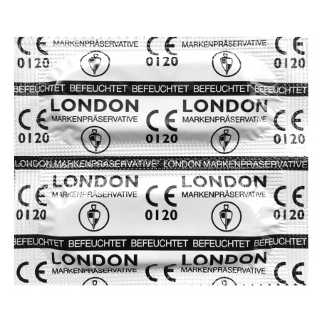 100x Durex London Regular 16284