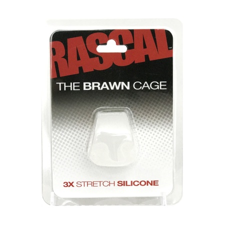 BRAWN CAGE 3X STRETCH SILICONE COCKSLING by RASCAL 16565