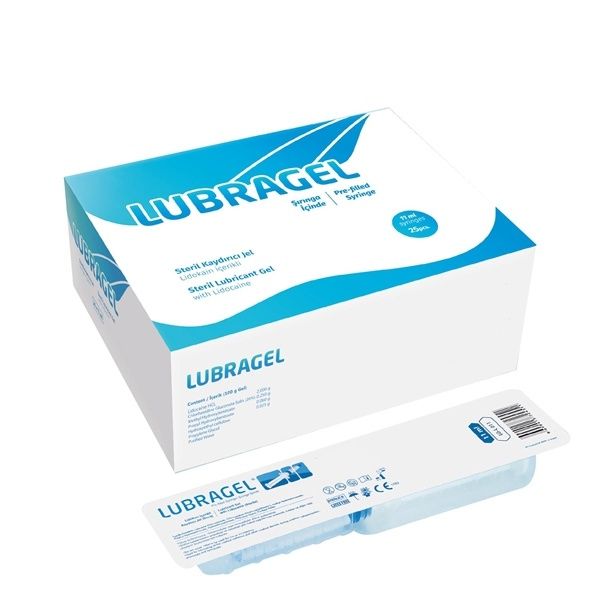 Lubragel Desensitising urethral gel injector 6ml Lubragel - 1