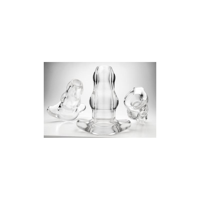 Double Tunnel Plug Clear 1672