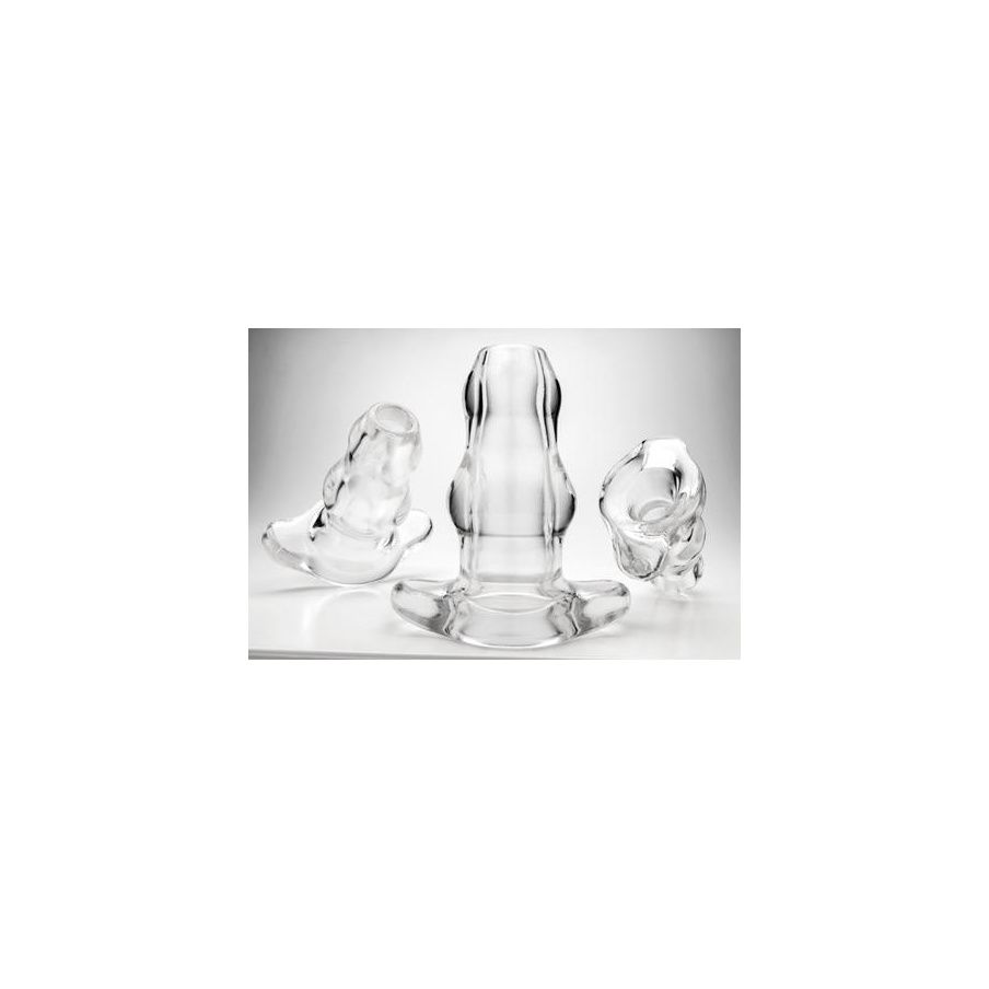 Double Tunnel Plug Clear 1672
