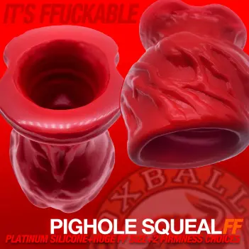 OXBALLS PIGHOLE SQUEAL FF – Fuckplug hueco de silicona | Dark-Ink