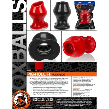 PIGHOLE-FF – Plug hueco de silicona para expansión extrema.