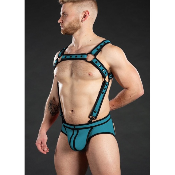 Harness Mr-S-Leather Neo Bold Crossbow Harness Aqua 17126