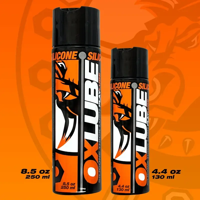 OXLUBE Thick Silikongleitgel, 3 Inhaltsstoffe, rein | Dark-Ink