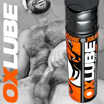 Oxballs OXLUBE Thick Silicone Lube, 3 ingredients | Dark-Ink
