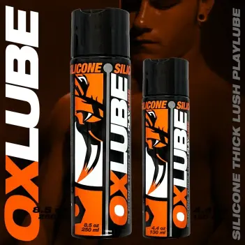 Oxballs OXLUBE Thick Silicone Lube, 3 ingredients | Dark-Ink