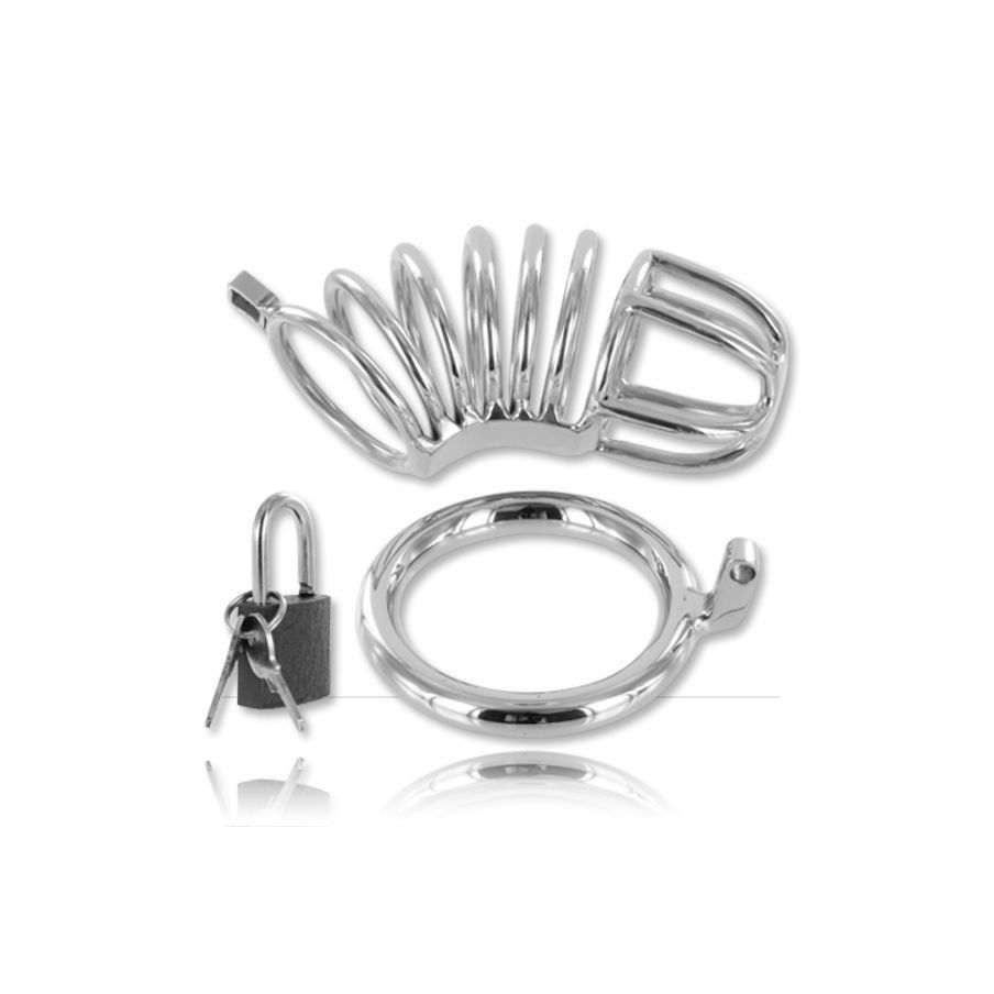 Spiral Cage De Chasteté acier 18142