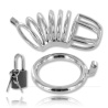 Spiral  Stainless Steel Chastity Cage 18142 1