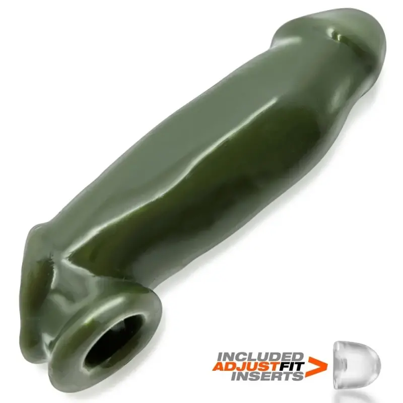 Hulk the hugest thickest monster adjustfit rubbery cocksheath